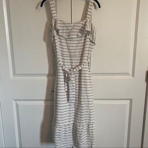 Banana Republic Striped Midi Dress